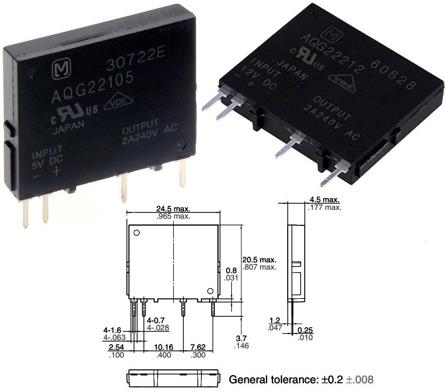 Rele Panasonic Estado Solido